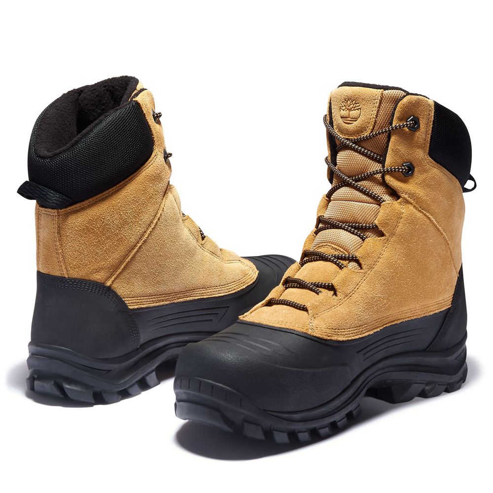 Botas de Invierno Timberland Hombre Snowblades Tall Marrones/Negras - Chile SEX-921043